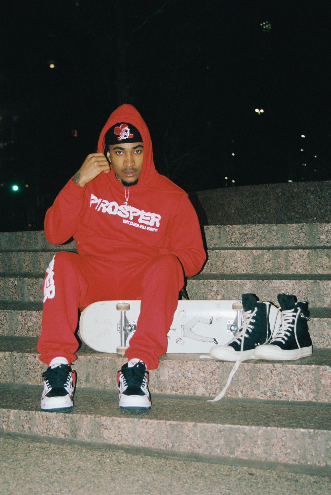 RED PROSPER *HOODIE ONLY*