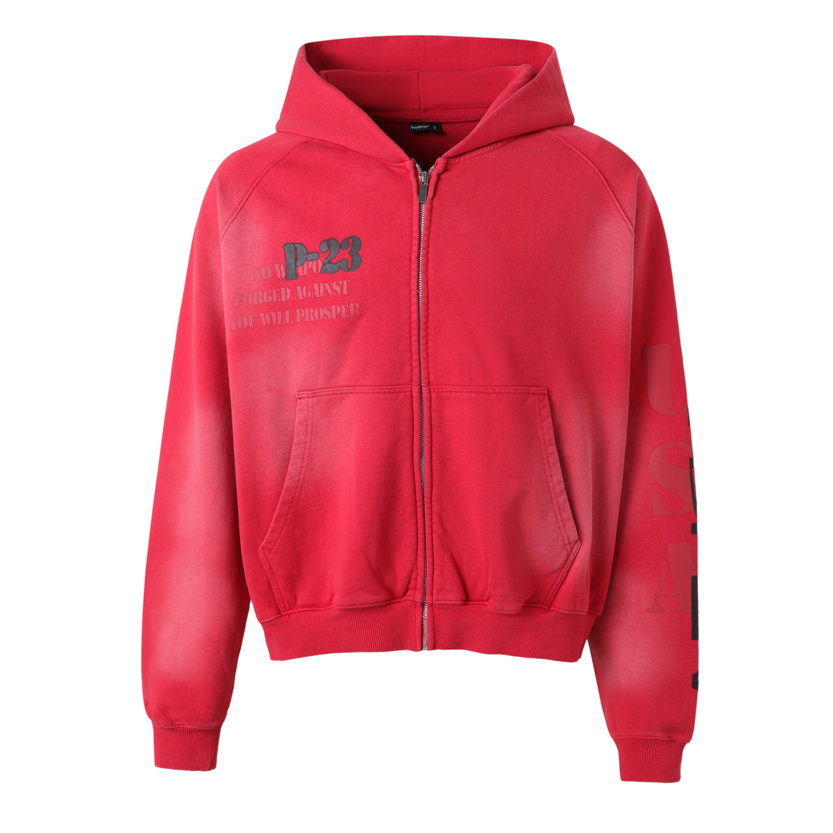 P-23 ZIP UP RED